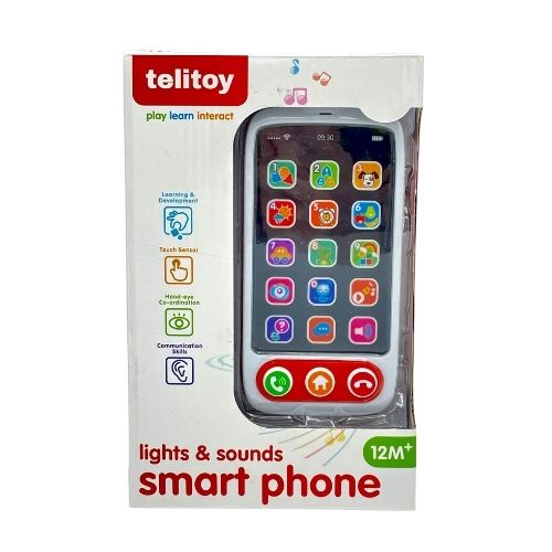 Lights & Sounds Smart Phone Toy Educational Toys Telitoy   