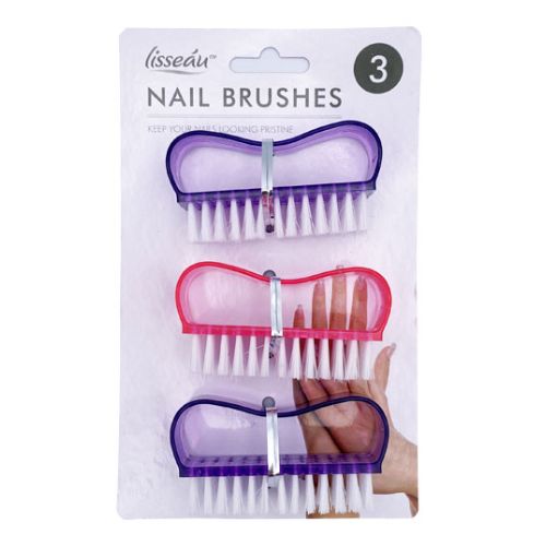 Lisseau Nail Brushes 3 Pack Nail Care Lisseau   