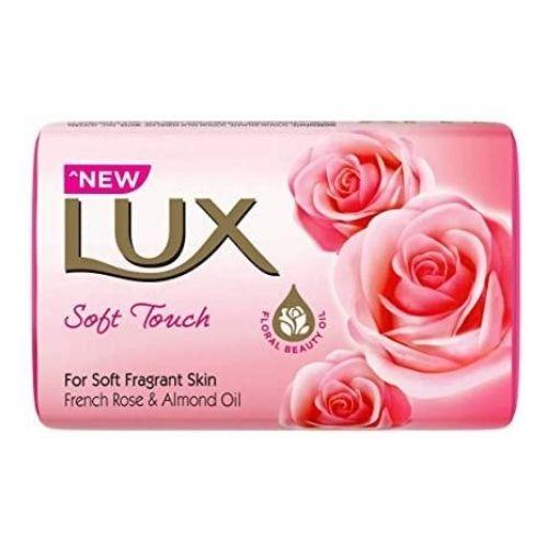 Lux Soft Touch Soap Bars French Rose and Almond Oil 3x80g Hand Wash & Soap Lux   