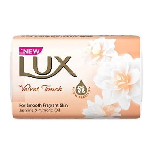 Lux Velvet Touch Soap Bar Jasmine and Almond Oil 80g Hand Wash & Soap Lux   