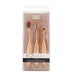 Luxe Studio Face & Eyes Oval Makeup Brush Set Make-up Brushes & Applicators luxe studio   