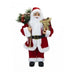 Luxury Santa Standing Christmas Decoration Red Suit 62cm Christmas Decorations Snow White   