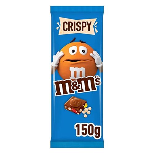 M&M's Crispy Chocolate Bar 150g Chocolate mars   