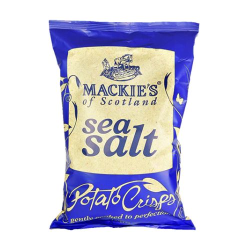 Mackie's Of Scotland Sea Salt Potato Crisps 150g Crisps, Snacks & Popcorn MACKIES   