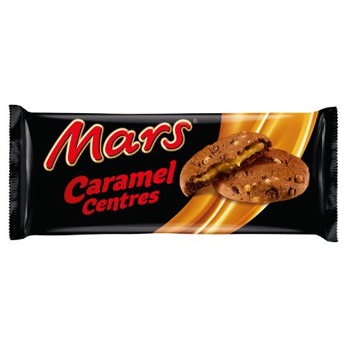 Mars Caramel Centres Biscuits 144g Biscuits & Cereal Bars mars   