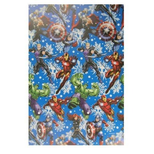 Marvel Avengers Christmas Wrapping Paper 3M Christmas Wrapping & Tissue Paper Marvel   