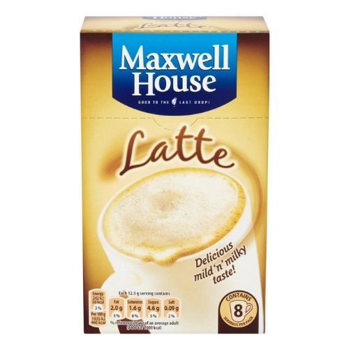 Maxwell House Powder Iced Latte Foam - Vanilla