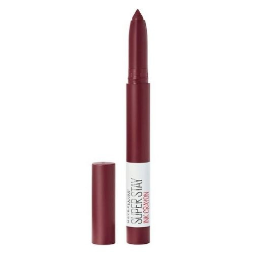 Maybelline Superstand Ink Crayon Lipstick Settle For More 65 Lipstick maybelline   