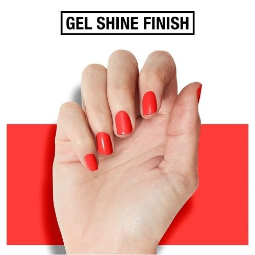 Maybelline Superstay 7 Days 490 Hot Salsa Nail Polish 10ml Nail Polish maybelline   