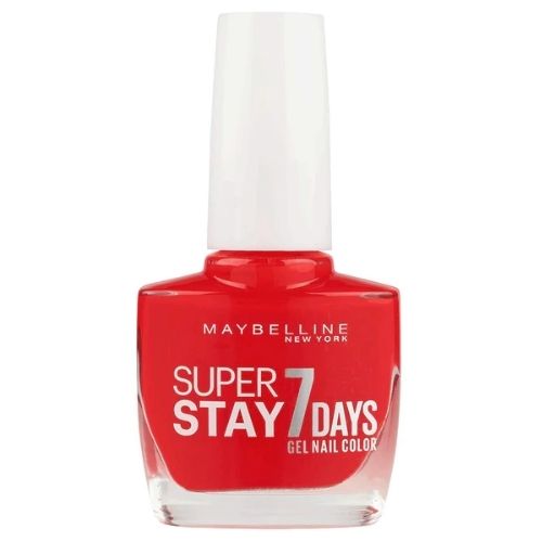 Maybelline Superstay 7 Days 884 Nonstop Orange Nail Polish 10ml Nail Polish maybelline   