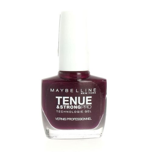 Maybelline Tenue Strong Pro Nail Polish 270 Ever Burgundy 10ml Nail Polish maybelline   