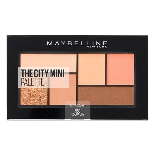Maybelline The City Mini Eyeshadow Palette 550 Cocoa City Eyeshadow maybelline   