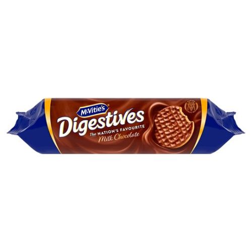 McVities Milk Chocolate Digestives 433g Biscuits & Cereal Bars McVities   