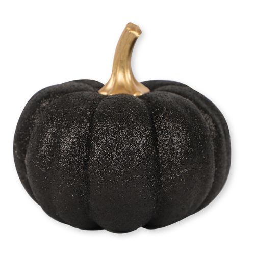 Medium Glitter Pumpkin Halloween Decorations FabFinds