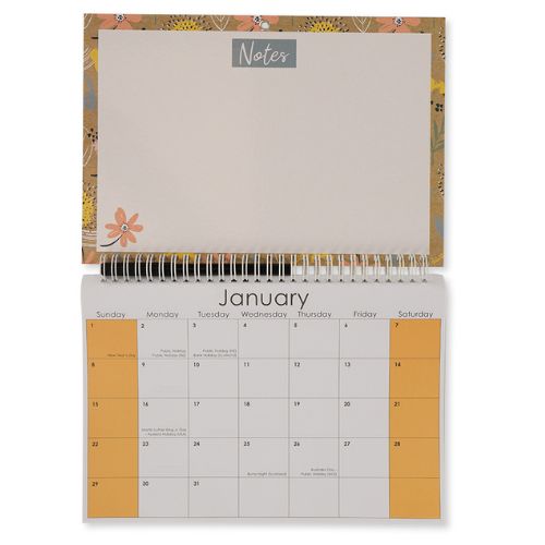 Memo Wall Calendar Assorted Styles FabFinds