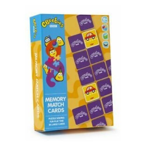 CBeebies Memory Match Cards Game | FabFinds