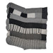 Men's Cotton Rich Navy and Grey Striped Socks 7 Pairs Socks FabFinds Grey & Black Pattern  