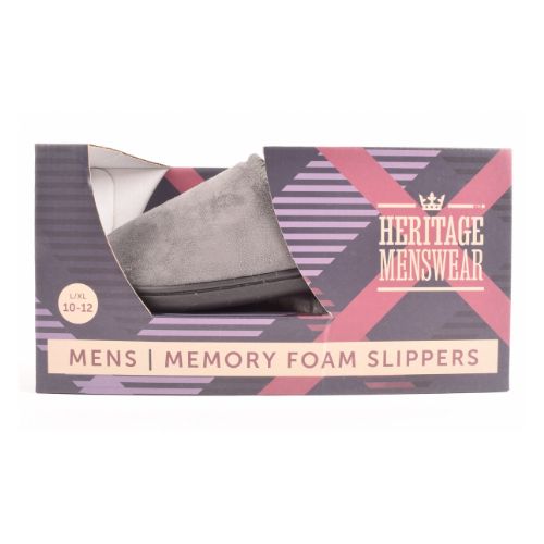 Men's Memory Foam Slippers Assorted Sizes/Colours Slippers FabFinds   