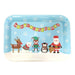 Santa & Friends Christmas Patterned Tray 31cm x 22cm Christmas Tableware FabFinds   