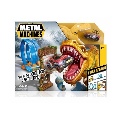 Zuru Metal Machines T-Rex Attack Playset Toys Zuru   