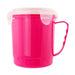 Microwaveable Soup Mug 500ml Assorted Colours Kitchen Storage Intra Pink  