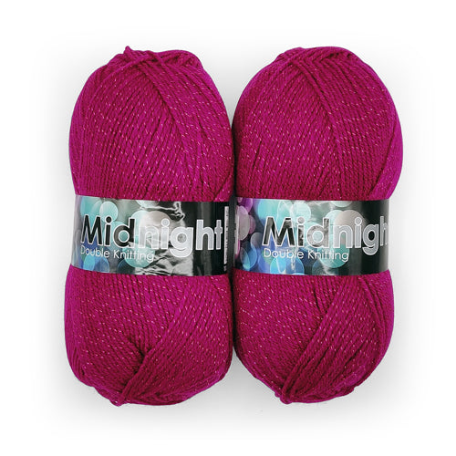Midnight Double Knitting Yarn 2 x 100g Knitting Yarn & Wool FabFinds   