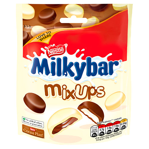 Nestle Milky Bar Mix Ups Chocolates 95g Chocolates Nestle   