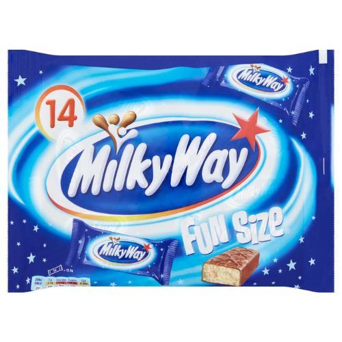 Milky Way Chocolate Bars Fun Size 14 Pk 227g Chocolate mars   
