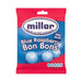 Millar Raspberry Bon Bons Sweets 150g Sweets, Mints & Chewing Gum millar   
