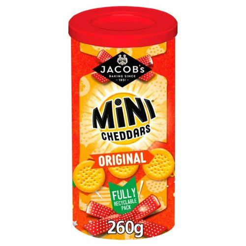 Jacob's Mini Cheddars Original 260g | FabFinds