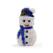 Christmas Mini Tinsel Snowman Decoration Christmas Decoration FabFinds Blue  