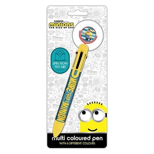Minions The Rise Of Gru Multi Coloured Pen Kids Stationery Pyramid international   