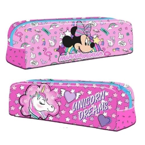 Pink Minnie Mouse Kids Pencil Case Stationery Disney   