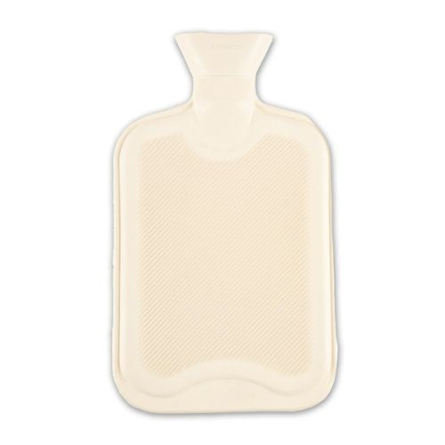 Moda Hot Water Bottle 2 Litre Assorted Colours Hot Water Bottles FabFinds White  