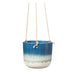 Sass & Belle Mojave Glaze Blue Hanging Planter Plant Pots & Planters Sass & Belle   