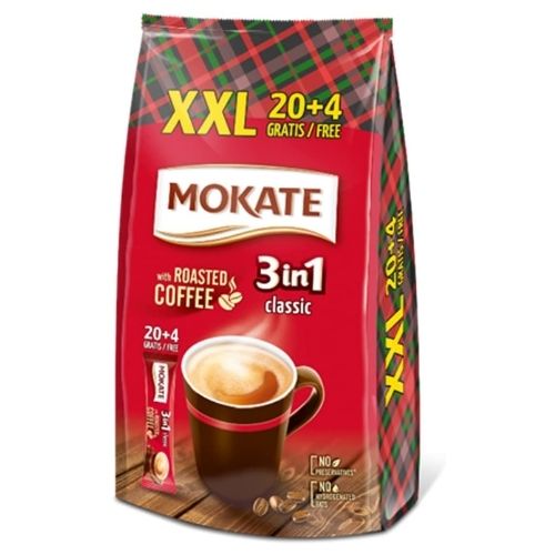 Mokate 3 In 1 Classic Instant Coffee 24 x Sachets Coffee Mokate   