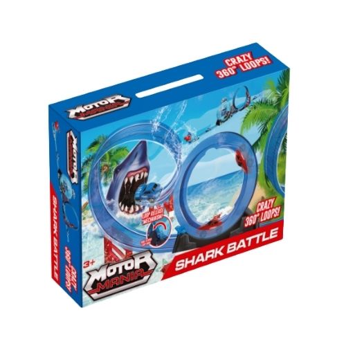 Motor Mania Shark Battle Toy Set Toys Motor Mania   