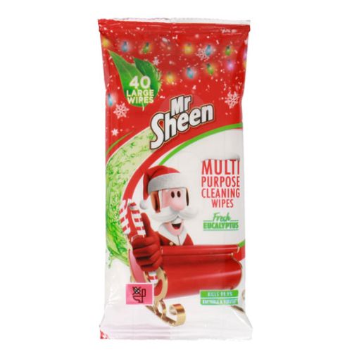Mr Sheen Multi-Purpose Cleaning Wipes Fresh Eucalyptus 40 Pk Cleaning Wipes Mr Sheen   