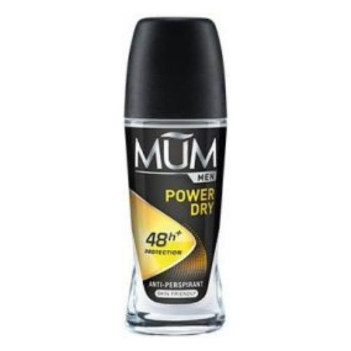 Mum Roll On Deodorant Antiperspirant Men Power Dry 50ml Deodorant & Antiperspirants MUM   