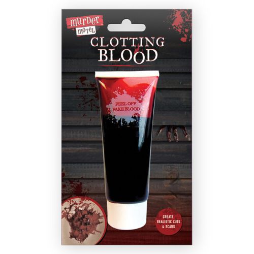 Murder Motel Fake Clotting Blood Red 50ml Halloween Accessories otl   