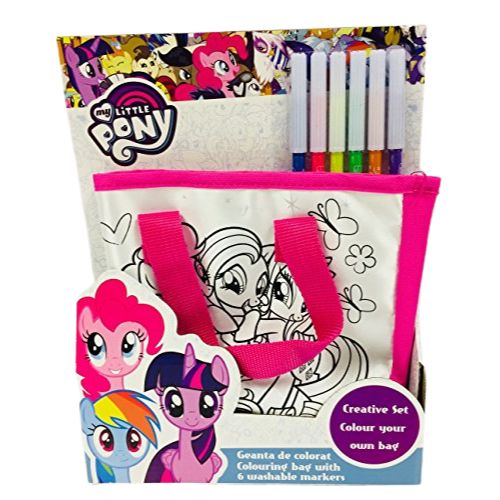 My Little Pony Colour In Tote Bag Creative Set | FabFinds My Little Pony Colour In Tote Bag Creative Set | FabFinds