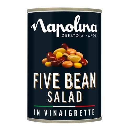 Napolina Five Bean Salad In Vinaigrette 400g Food Items napolina   