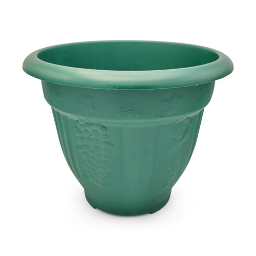 Garden Essentials Naples Planter 35cm Assorted Colours Plant Pots & Planters Garden Essentials Green  