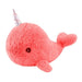 Narwhal Plush Soft Toy 10in Assorted Colours Plush Toys Cosy & Snug Pink  