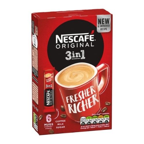 Nescafe Original 3 in 1 6 Pack Coffee Nescafé   