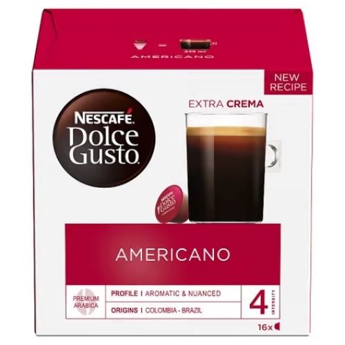 Nescafé Dolce Gusto Americano Pods 16 Pk Coffee Nescafé   