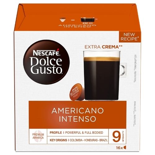 Nescafé Dolce Gusto Americano Intenso Pods 16 Pk Coffee Nescafé   