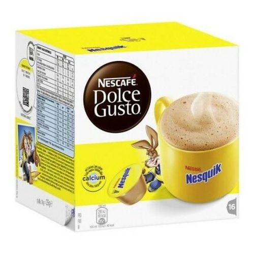 Nescafe Dolce Gusto Nesquik Hot Chocolate Capsules, 16 Pods, 16 Drinks