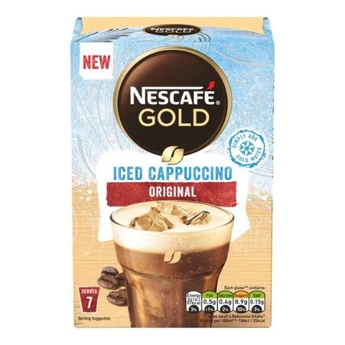 Nescafe Gold Iced Cappuccino 7 Pack Tea & Coffee Nescafé   