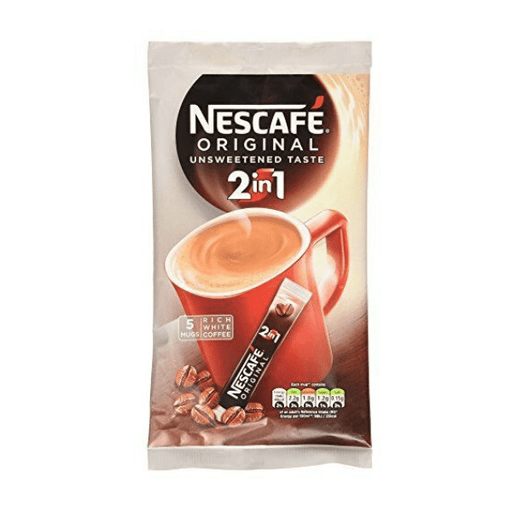 Nescafe Original 2 in 1 Instant Coffee Sachets 55 Sachets Coffee Nescafé   